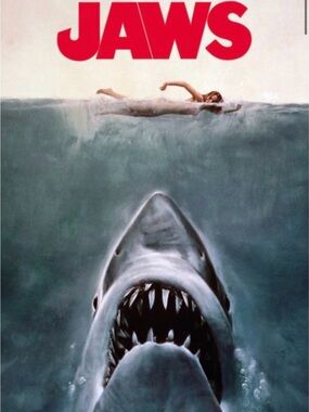 Jaws Movie Poster Print - Aprox Size 24x36 Inches